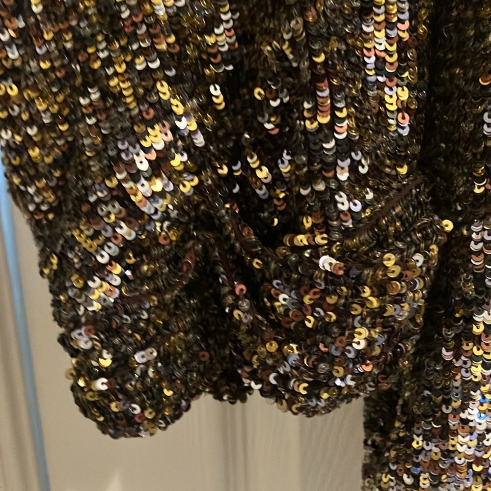 Phillip Lim Sequin Tuxedo Style Jacket - image 2